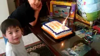 Arthur's 5th Birthday in May 2012