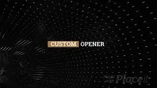 Minimalistic Intro Maker with Two Text Holders
