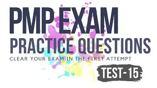 PMP Exam Practice Question Test 15