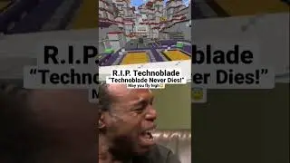 R.I.P. Technoblade #sad #minecraft #dsmp #technoblade #technobladeneverdies