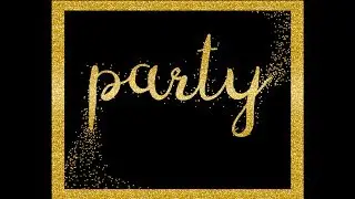 Design a party invitation - Photoshop Tutorial #5