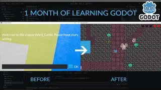 Making Games in Godot as a Complete Beginner | 1 Month Progress