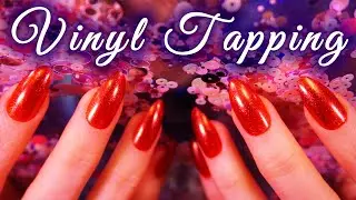 ASMR 💕 Vinyl Tapping No Talking 🌺 20+min Tingly Tapping Relaxation 😴 ASMR Tapping for Sleep