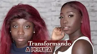 TRANSFORMANDO A PERUCA DO LIXO PARA A LUXO 🍭| USANDO A COLA BOLD HOLD | ANGEL