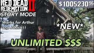 UNLIMITED MONEY GLITCH ON RED DEAD REDEMPTION 2 (Story Mode)