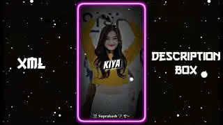 TERA NAME LIYA 👀😄 || NEW XML FILE 🎟️🦋 || NEW TREND XML 👀💥 || @SupuEditz  
