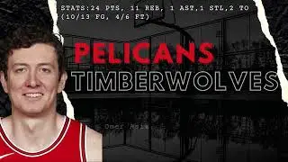 Omer Asik vs Minnesota Timberwolves | NBA Flashback | 24 PTS 11 REB | Career High Points