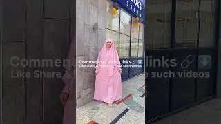 Beautiful Soft Pink color abaya from Instagram 🛍️ 