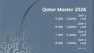 [Promo] Astro Golf • Qatar Master 2026