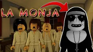 La Monja| Parte 3| Libranos de todo mal😱| Historia de terror en Roblox Brokhaven #roblox #shorts