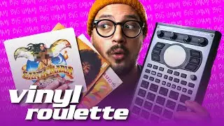 vinyl roulette: can I pull off a decent beat from 3 random records? [roland sp404-mk2]