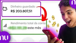 INVESTI 200 MIL REAIS NO NUBANK, QUANTO RENDEU EM 1 MÊS? Saiba Quanto o Nubank RENDE!