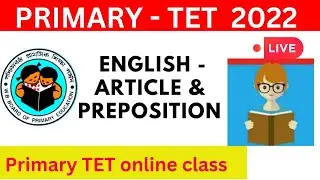 PRIMARY TET ENGLISH: ARTICLE & PREPOSITION