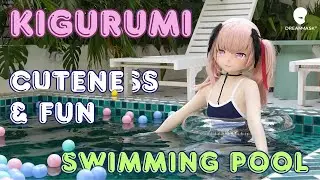 Dive into swimming pool with our adorable Kigurumi! 0.0