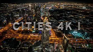 Magic Aerial City (P1) | Mind-blowing Cyberpunk Drone Video | NY | LV | HK | Paris | Russia.