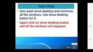 Windows 7 Operating System