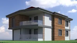 3ds MAX Villa Cephe Tasarımı Yapıyoruz