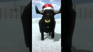 El Toro esperando la Navidad #Shorts