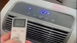 BLACK+DECKER 8,000 BTU Portable Air Conditioner Review, SUPER Cold Air Conditioner, Very Solid