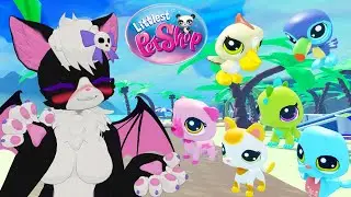 Littlest Pet Shop Roblox Game - NEW LPS PETS & REGION: Tropical Resort!