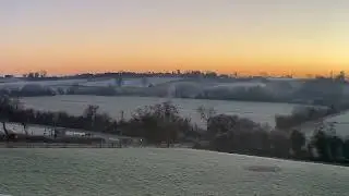 Dawn to Dusk , Birds sound, wind, Nature, 4k full Scree View