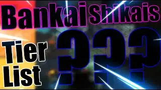 Bankais Shikais Tier List peroxide(roblox)