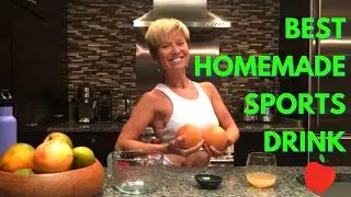 BEST homemade sports drink | How to boost energy during hot weather video