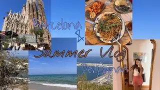 SUMMER VLOG | Week in Perpignan + 24hrs in Barcelona