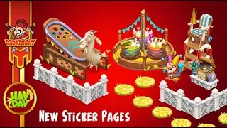 Hay Day - New Sticker Pages