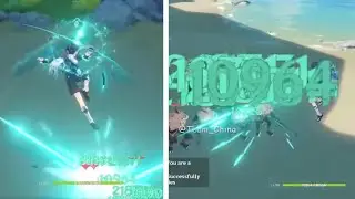 (Leaks) SCARAMOUCHE & FARUZAN FULL GAMEPLAY WITH DAMAGE | Genshin Impact 3.3