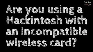 How to Fix Wifi that does not work in Catalina any hackintosh | Alternate Solution