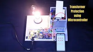 Transformer Protection using Microcontroller Based relay Monitoring IoT || ZerOne Projects