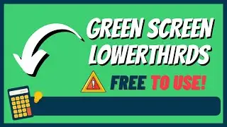 Green screen lower thirds | green screen social media | green screen effects | green screen template