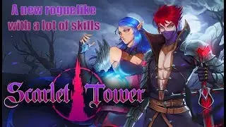 Scarlet tower with Vylat and the scarlet sword #steam #scarlettower #vampiresurvivorlike