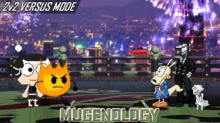 Firey & Hanazuki [EDPJ] vs Rocko & Cameraman - 2v2 Versus Mode - MUGEN