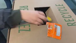 Students want you to recycle refuse from that Halloween candy stash