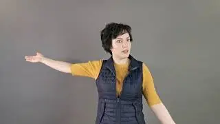 Алеся Корсак. Актерская сцена на французском языке.