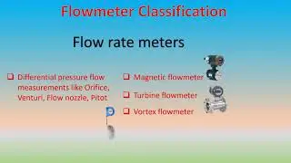 Flowmeter classification & Types of Flow| Learn Instrumentation Engineering