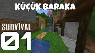 BAŞLIYORUZ!! - Minecraft Survival BÖLÜM 1 | Minecraft Survival EV Yapımı