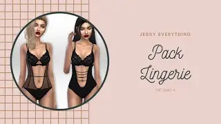 PACK LINGERIES +70 ITENS (THE SIMS 4)