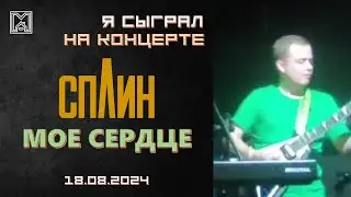 Сплин - Мое сердце. Я сыграл на концерте
