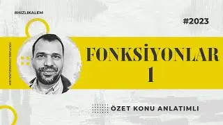 Özet Konu Anlatımlı Fonksiyonlar 1 - 2023 TYT Matematik - #2023tayfa #fonksiyonlar