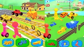 Shape Shifting big Update Gameplay Levels 289-290 || iOS Android walkthrough || Shape Shifting