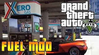 GTA V PC MOD: CAR FUEL!
