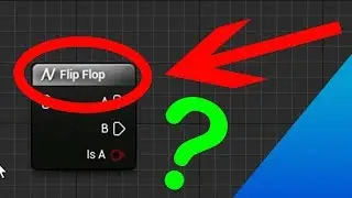 How to use the Flip Flop Node || Macros || UE4 TUTORIALS