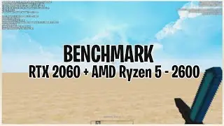 [FR] FPS TEST |  RTX 2060 / AMD Ryzen 5 2600 (3.4 GHz) - MINECRAFT