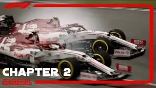 F1 2021 Braking Point Chapter 2: Casper Shunts Aiden's Car at Chinese Grand Prix