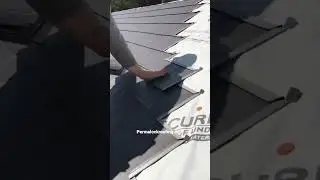 PermaLock Aluminum Shingle installation 