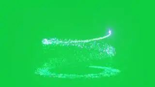 Glowing Particle Swirl Effect | VFX Animation Free