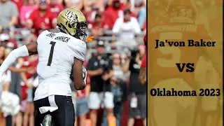 Javon Baker vs Oklahoma 2023